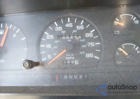 1987 Dodge Dakota z USA, uszkodzony, nr VIN 1B7GN14M5HS343230